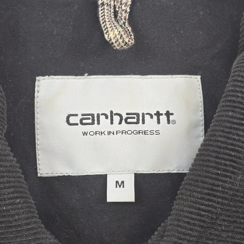 Carhartt WIP Detroit Bomber Checkered Jacket Grey Men's Medium