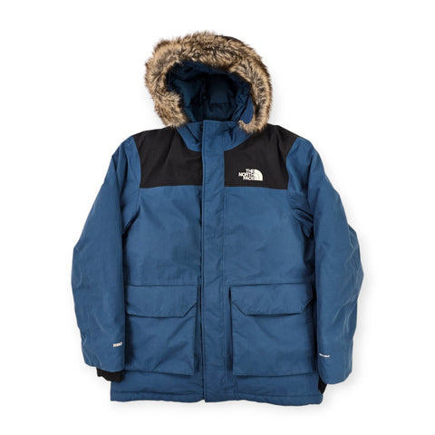 The North Face Tower Peak 550 Dryvent Down Puffer Jacket Blue Men's Large