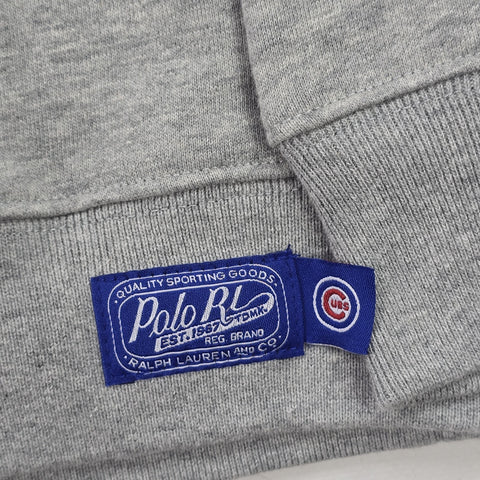 Polo Ralph Lauren Rare MLB Bear Cubs Baseball Sweatshirt Grey Mens XXL