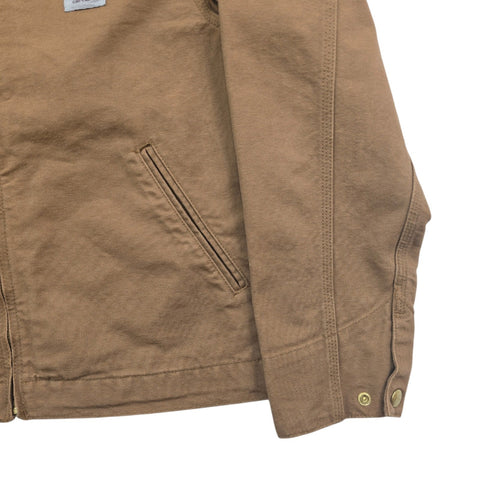 Carhartt WIP Detroit Bomber Jacket Brown Men's Medium
