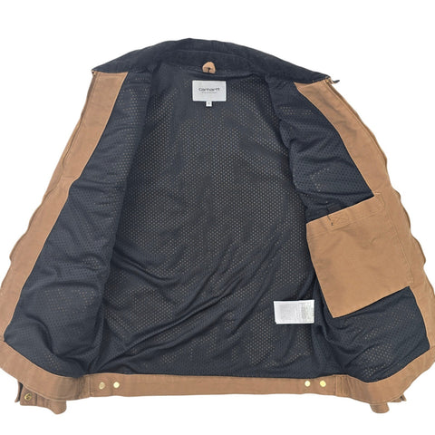 Carhartt WIP Detroit Mesh Lined Jacket Brown Men's Small