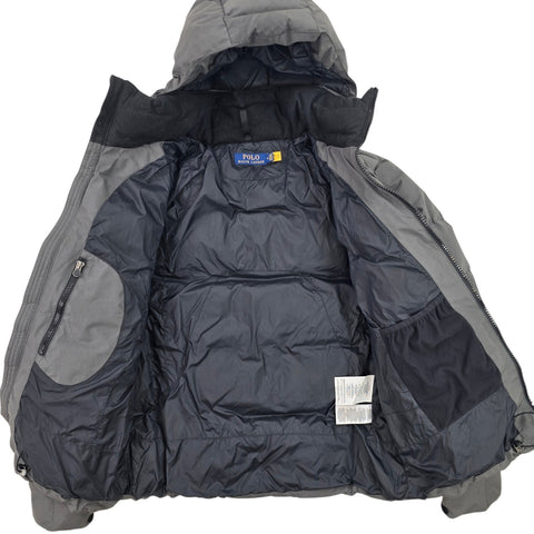 Polo Ralph Lauren Big Pony Tyrol Down Puffer Jacket Grey Men's Medium