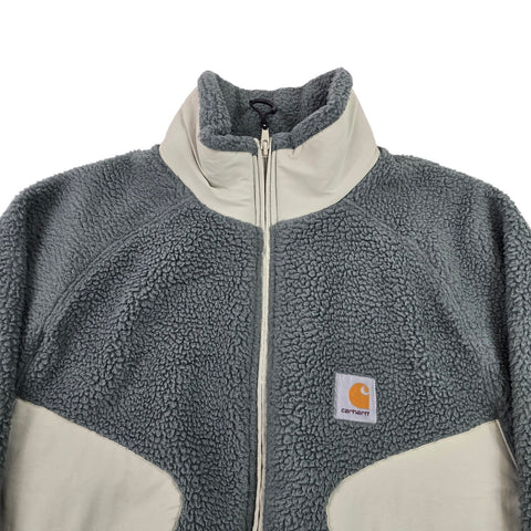 Carhartt WIP Rare Hillock Fleece Jacket Grey Men's Small