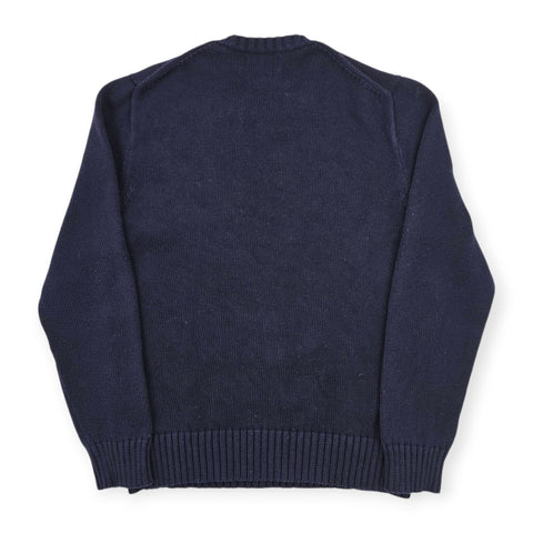 Polo Ralph Lauren USA Flag Knitted Jumper Blue Men's Medium