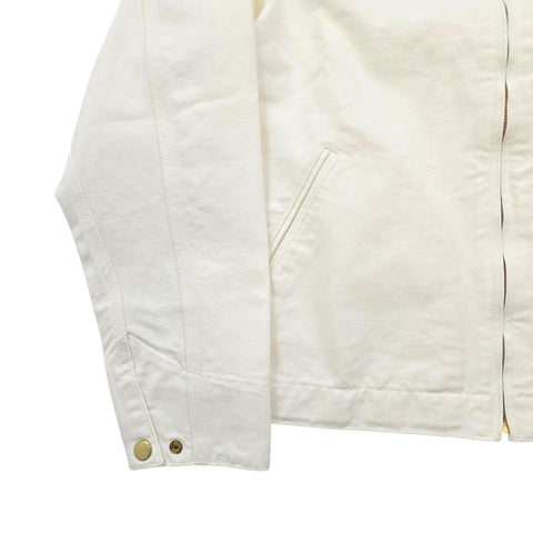 Carhartt WIP Detroit Bomber Jacket White Men's Small