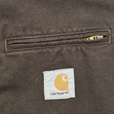 Carhartt WIP Detroit Bomber Jacket Brown Men's XL