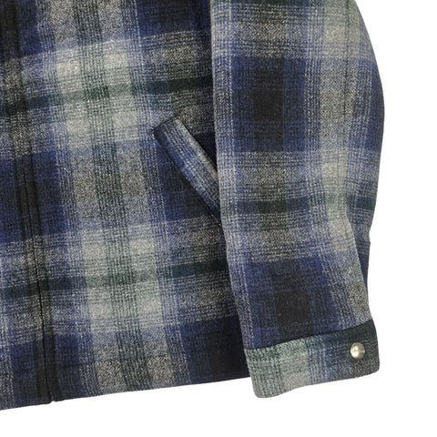 Carhartt WIP Vermont Detroit Checkered Quilt Lined Jacket Men's Large