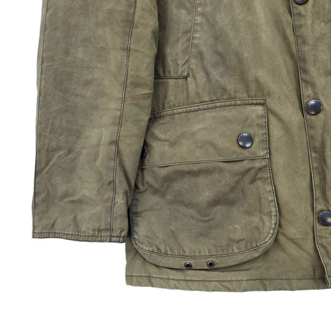 Barbour x Pantone Ashtone Waxed Jacket Brown Men's Medium