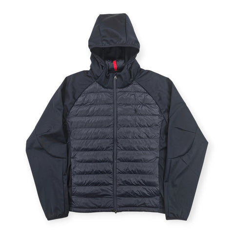 Polo Ralph Lauren Thor Hybrid Soft Shell Puffer Jacket Navy Blue Men's XL