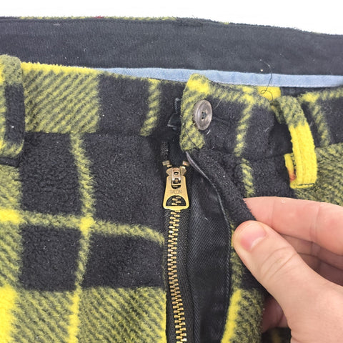 Polo Ralph Lauren x Palace Polar Fleece Chino Plaid Trousers Men's W38 L32