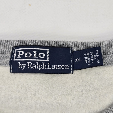 Polo Ralph Lauren Rare MLB Bear Cubs Baseball Sweatshirt Grey Mens XXL