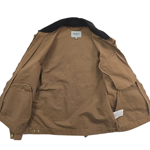 Carhartt WIP Detroit Bomber Jacket Brown Men's Medium