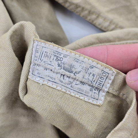 RRL Ralph Lauren Distressed Workwear Chore Jacket Brown Men's Size 38