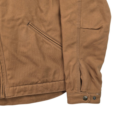 Carhartt Detroit Workwear Blanket Lined Jacket Brown Men's Medium