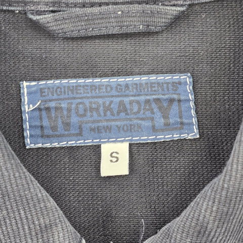 Engineereed Garments Workaday Utility Chore Jacket Navy Blue Men's Small