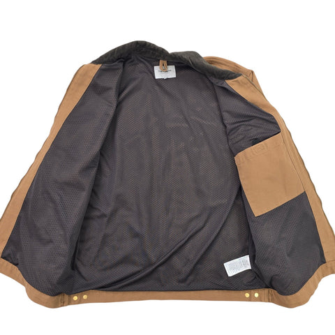 Carhartt WIP Detroit Mesh Lined Jacket Brown Men's XXL