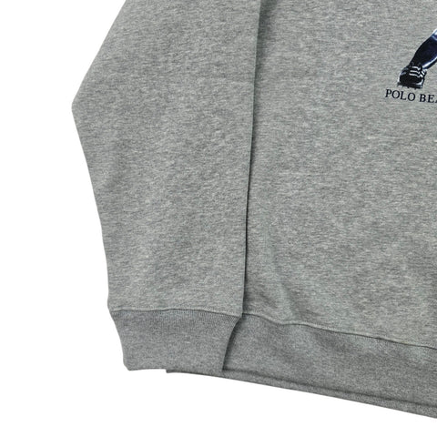 Polo Ralph Lauren Rare MLB Bear Cubs Baseball Sweatshirt Grey Mens XXL
