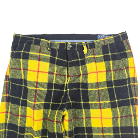 Polo Ralph Lauren x Palace Polar Fleece Chino Plaid Trousers Men's W38 L32