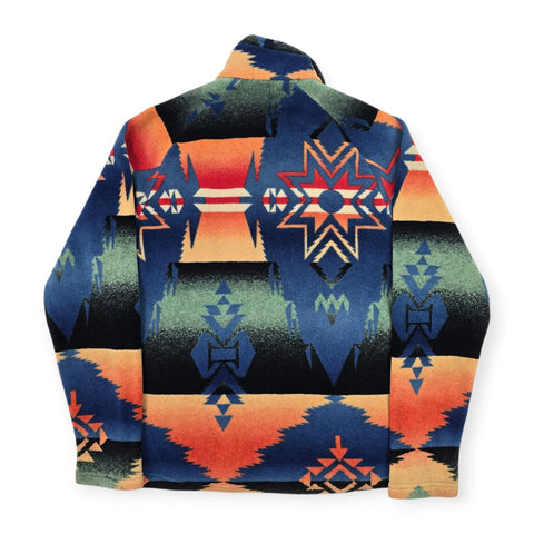 Polo Ralph Lauren Sportsmen Aztec Southwestern Fleece Jacket Men's Small