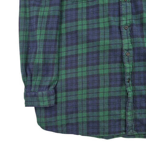 Polo Ralph Lauren Military Patches Long Sleeve Tartan Shirt Men's XXL