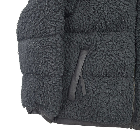The North Face Nuptse High Pile Sherpa Down Puffer Jacket Black Men's Small