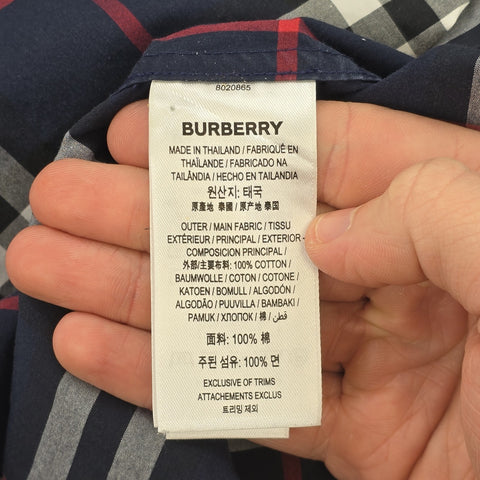 Burberry Nova Check Archive Long Sleeve Shirt Men's Small
