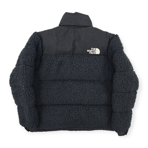 The North Face Nuptse High Pile Sherpa Down Puffer Jacket Black Men's Small