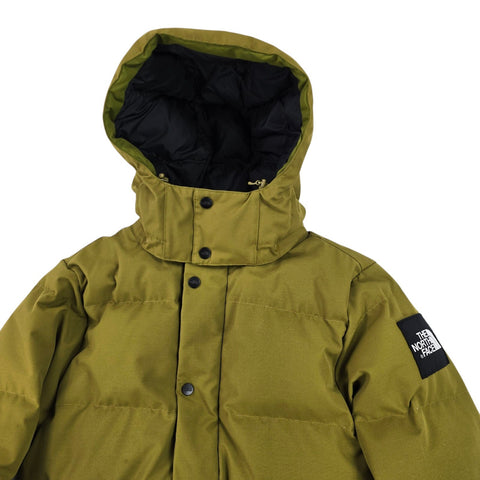 The North Face Box Canyon 550 Down Puffer Jacket Green Men's Medium