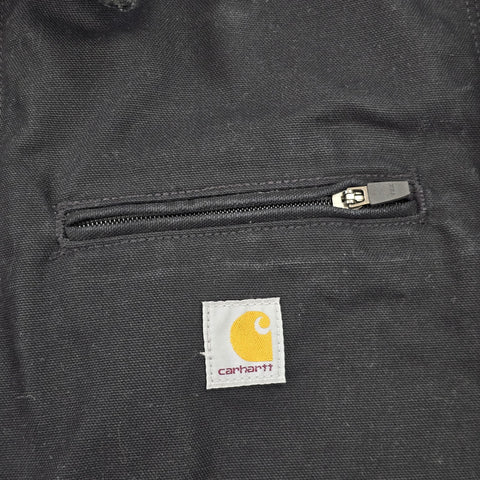 Carhartt Detroit Workwear Blanket Lined Jacket Black Men's XL