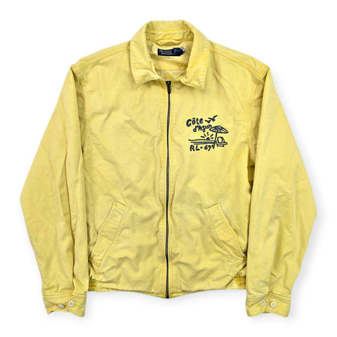 Polo Ralph Lauren Montauk Cote D'azur Harrington Jacket Yellow Men's Small