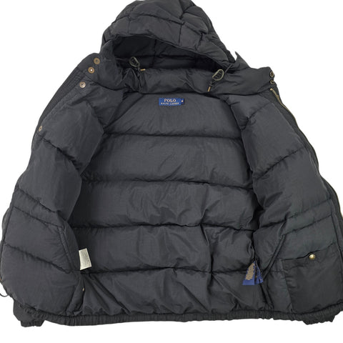 Polo Ralph Lauren Down Puffer Jacket Black Men's Medium
