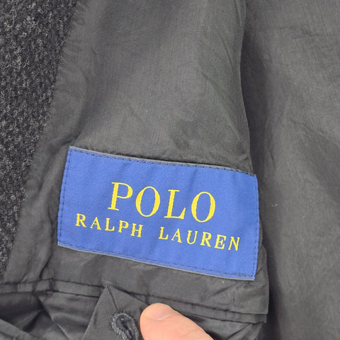 Polo Ralph Lauren Wool Single Breasted Blazer Grey Men's Size 44R