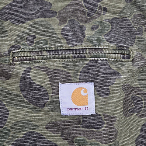 Carhartt WIP Detroit Duck Camo Bomber Jacket Men's XL
