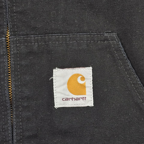 Carhartt WIP Active Bomber Jacket Hooded Black Men's Medium