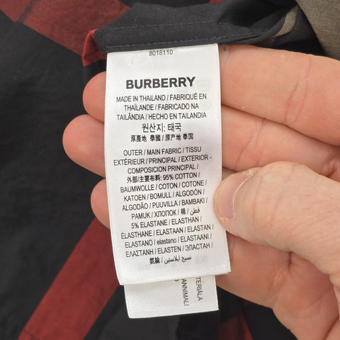 Burberry Somerton Nova Check Long Sleeve Shirt Men's Large