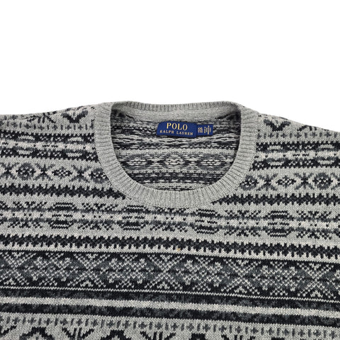 Polo Ralph Lauren Fair Isle Pattern Knitted Jumper Men's XXL
