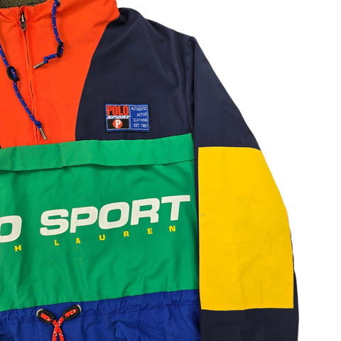 Polo Sport Ralph Lauren Sportsman Fishing Guide Anorak Jacket Men's Small