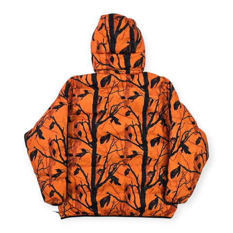 Carhartt WIP Jones Pullover 1/2 Zip Camouflage Puffer Jacket Men's Medium