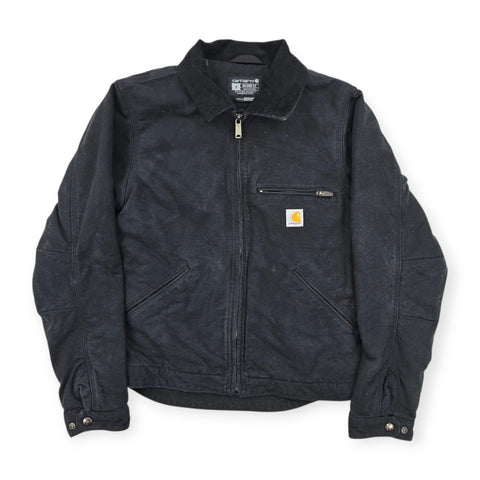 Carhartt Detroit Workwear Blanket Lined Jacket Black Men's Small