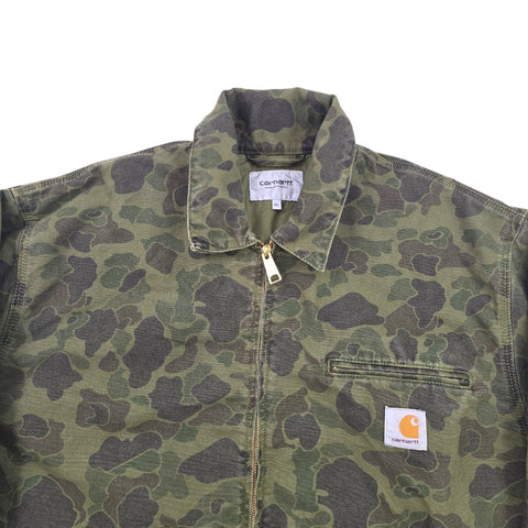 Carhartt WIP Detroit Duck Camo Bomber Jacket Men's XL
