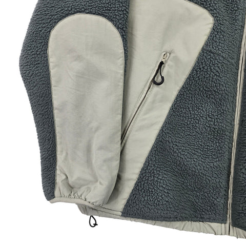 Carhartt WIP Rare Hillock Fleece Jacket Grey Men's Small