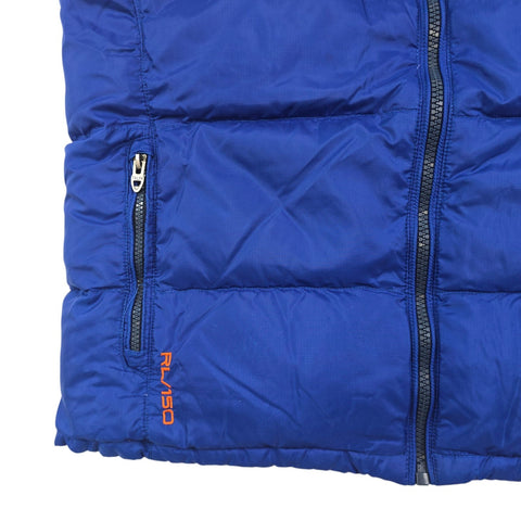 Polo Ralph Lauren RL/150 Down Puffer Gilet Jacket Blue Men's Large