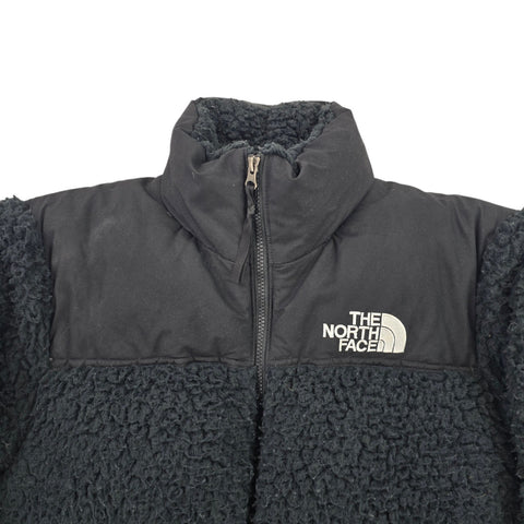 The North Face Nuptse High Pile Sherpa Down Puffer Jacket Black Men's Small