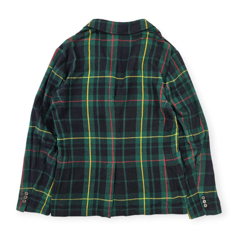 Polo Ralph Lauren Tartan Plaid Single Breast Blazer Jacket Men's Medium