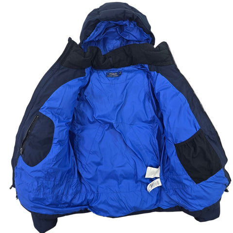 Polo Ralph Lauren Big Pony Tyrol Down Puffer Jacket Blue Men's Medium