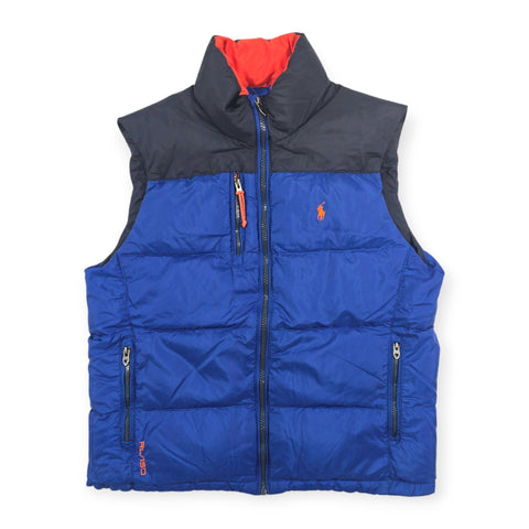 Polo Ralph Lauren RL/150 Down Puffer Gilet Jacket Blue Men's Large