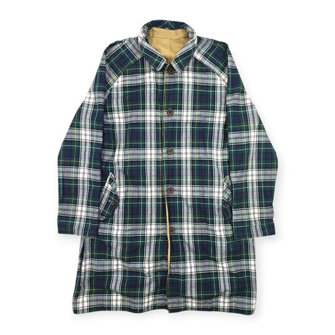 Polo Ralph Lauren Balmacaan Reversible Madras Trench Coat Men's XL