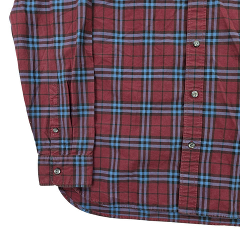Burberry London Nova Check Long Sleeve Shirt Men's Medium