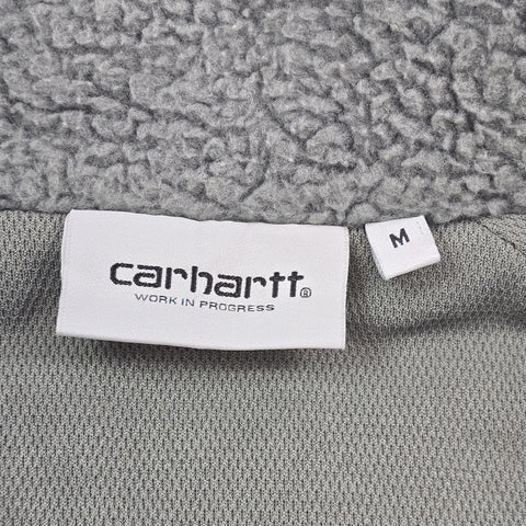 Carhartt WIP Rare Hillock Fleece Jacket Grey Men's Medium