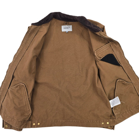 Carhartt WIP Detroit Bomber Jacket Brown Men's Medium